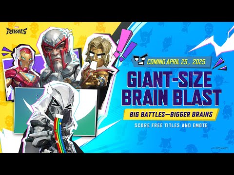 Giant-Size Brain Blast Trailer | Marvel Rivals
