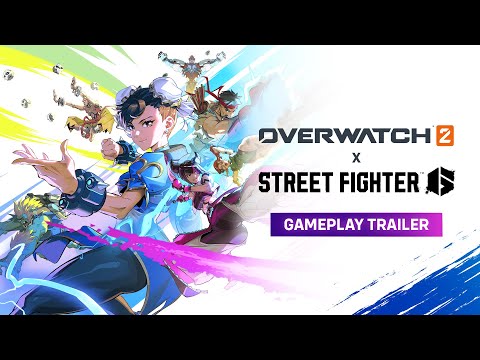 Overwatch 2 x Street Fighter 6 | Gameplay Trailer