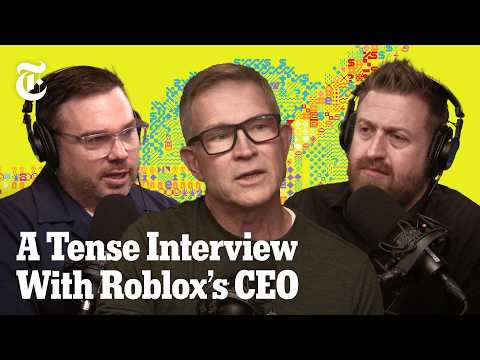 We Asked Roblox's C.E.O. About Child Safety. It Got Tense. | EP 163