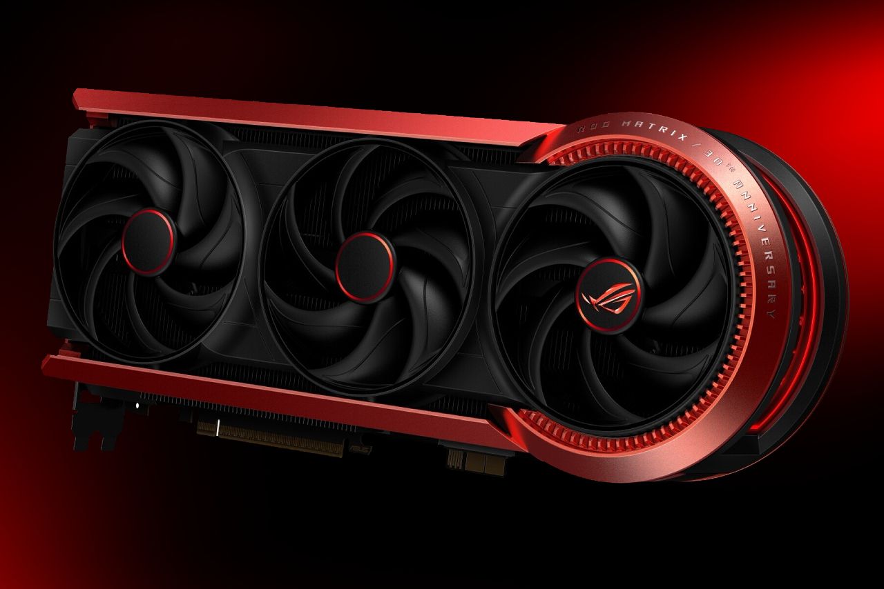 ROG Matrix GeForce 30th Anniversary Edition GPU Revealed