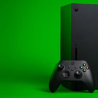 Xbox Series X with controller